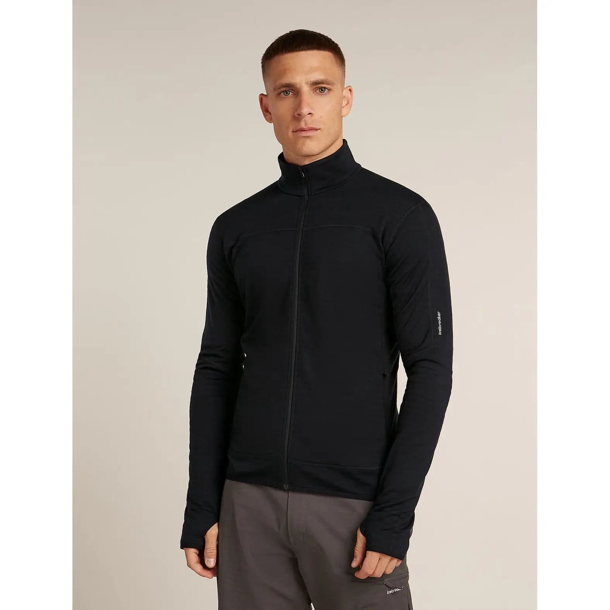 Icebreaker Merino Blend 300 RealFleece Descender Long Sleeve Zip