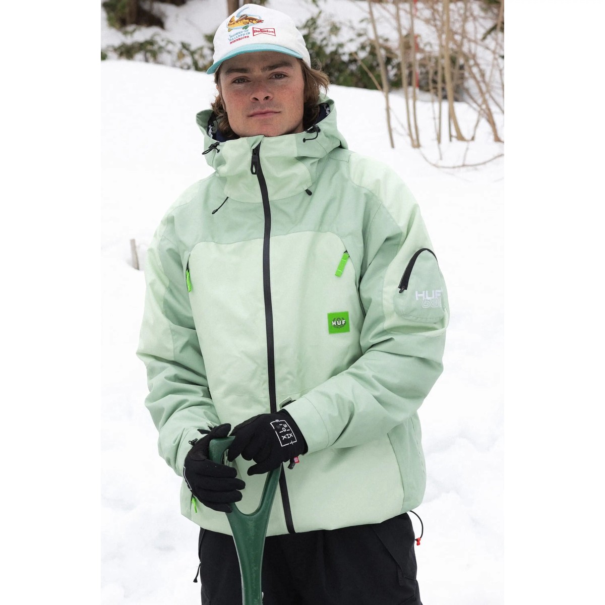 686 Huf Double H Shell Jacket