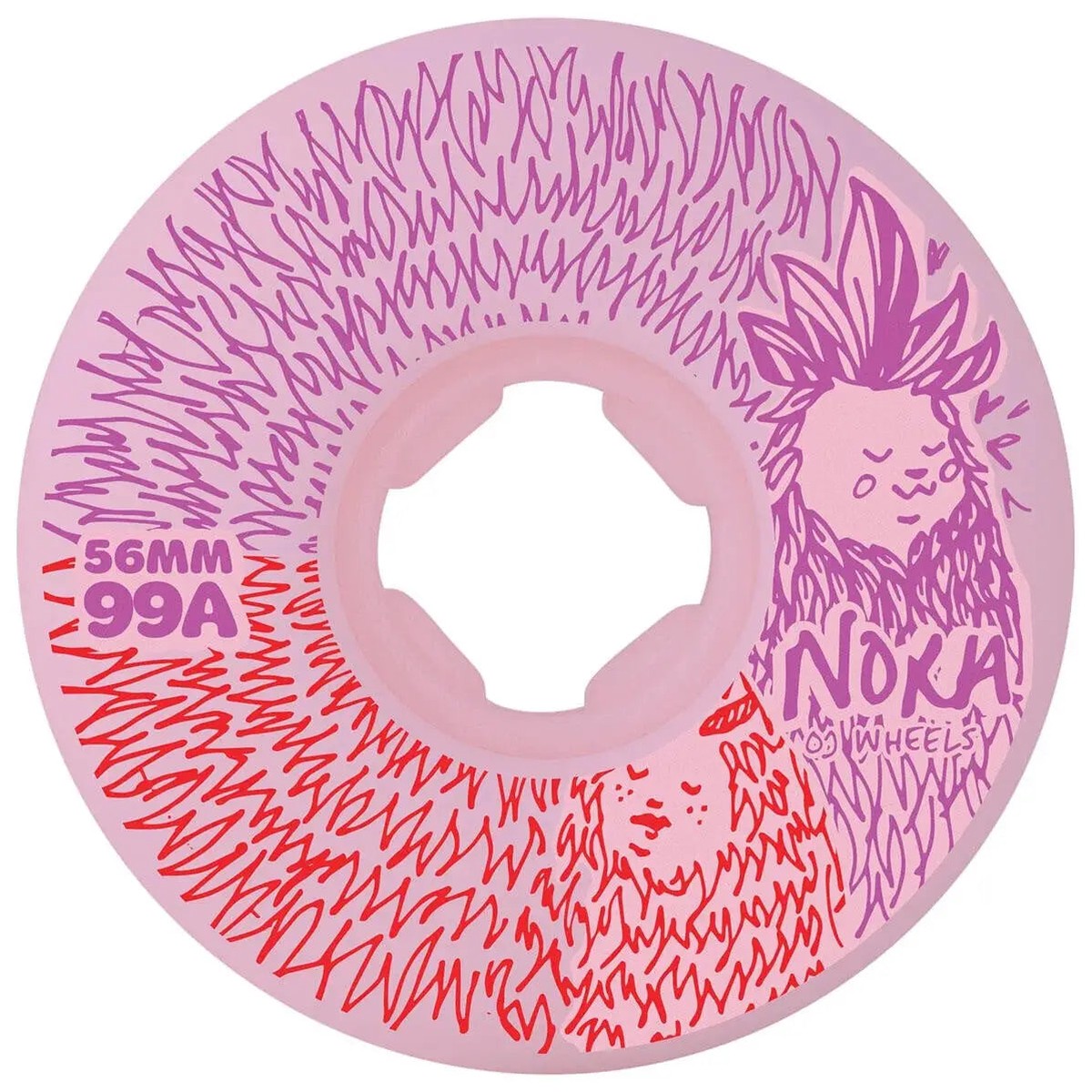 OJ Nora Vasconcellos Friends Chubbies 99a Purple Skate Wheels