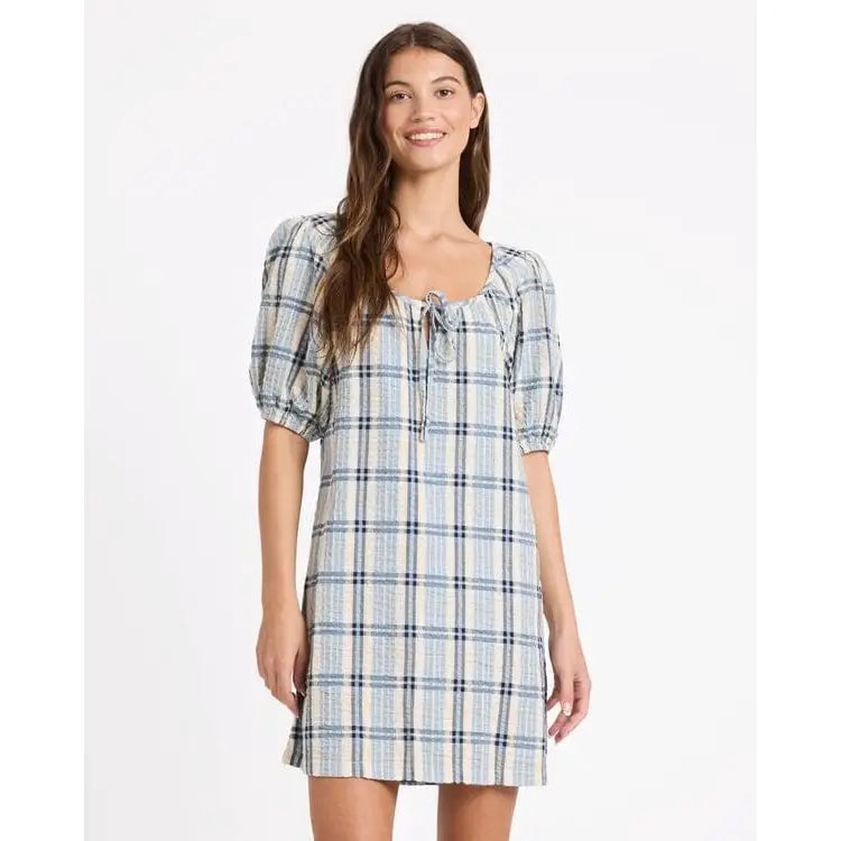 Roxy Dylan Check Dress