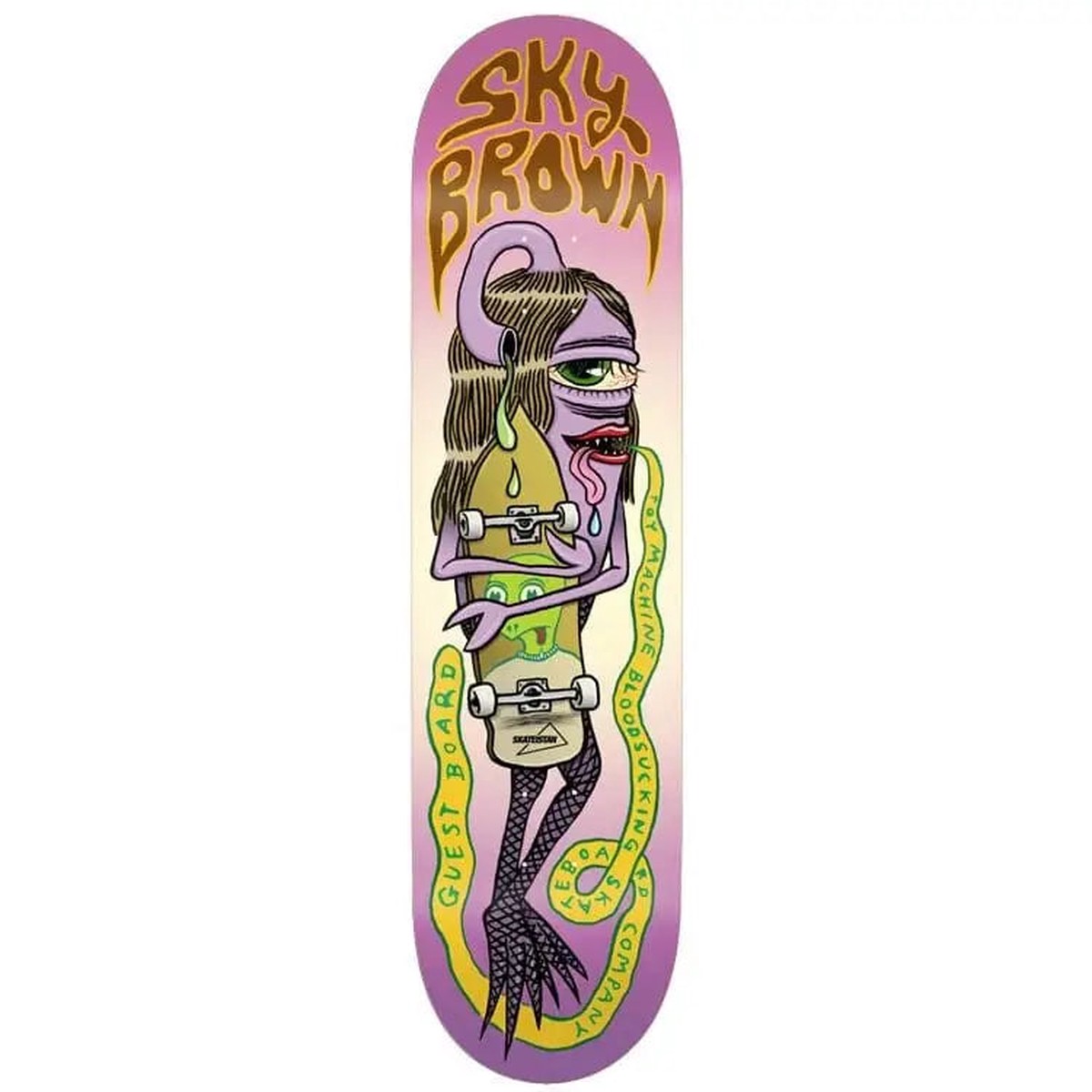 Toy Machine Sky Brown Guest Skate Deck