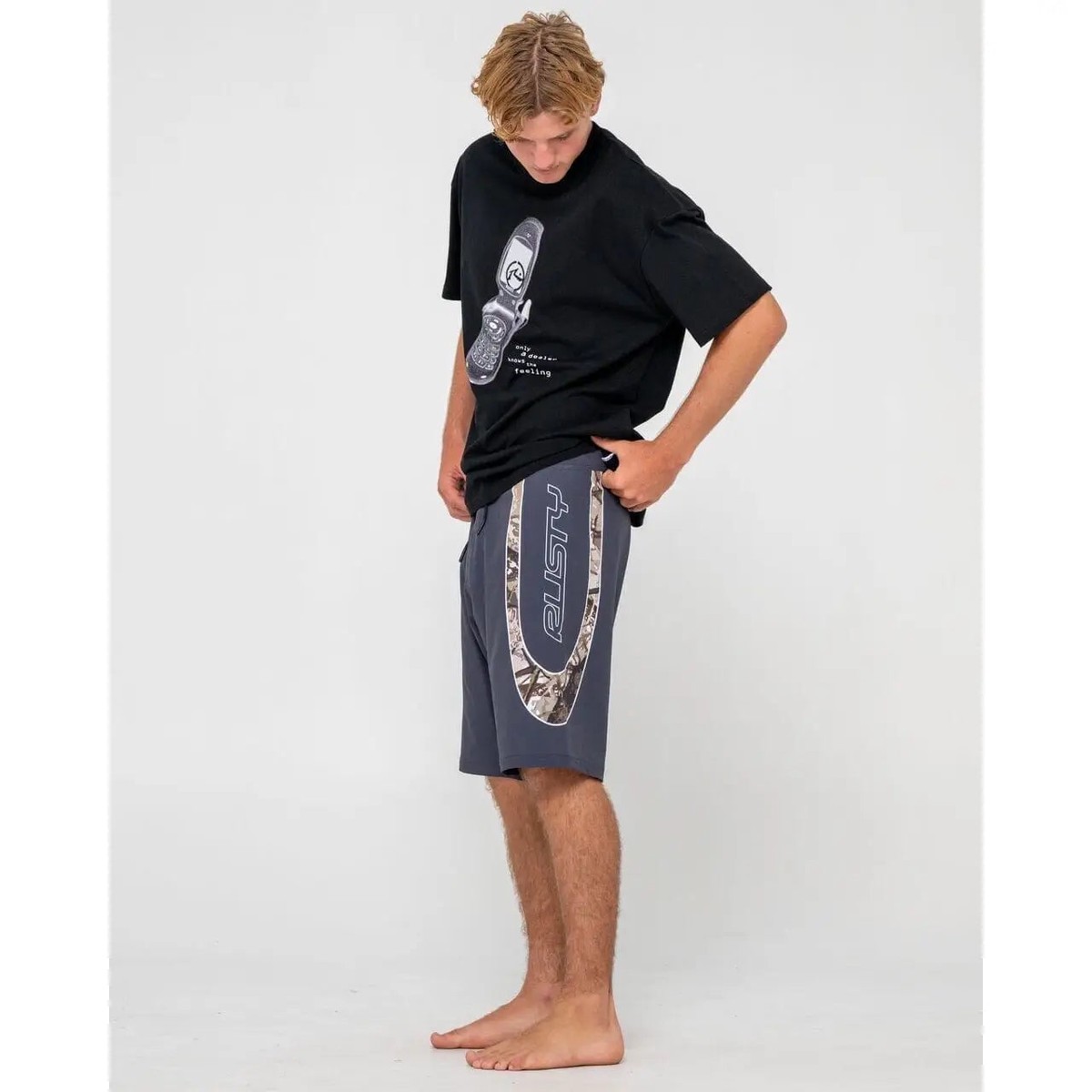 Rusty Charger Baggy Boardshorts