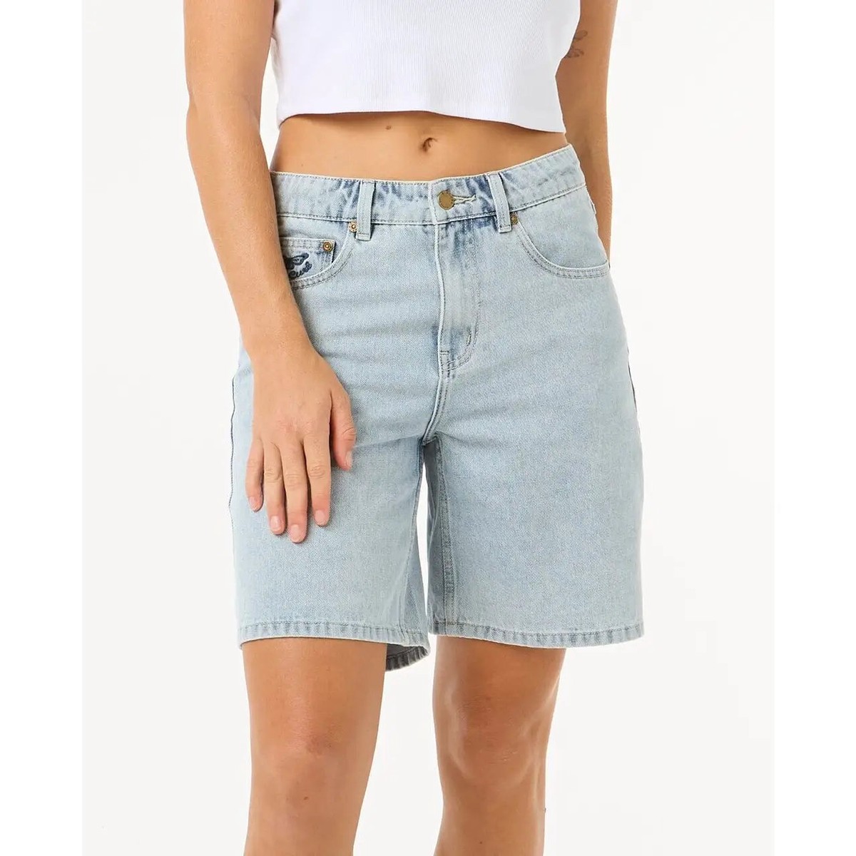 Rip Curl Las Dalias Relaxed Denim Shorts